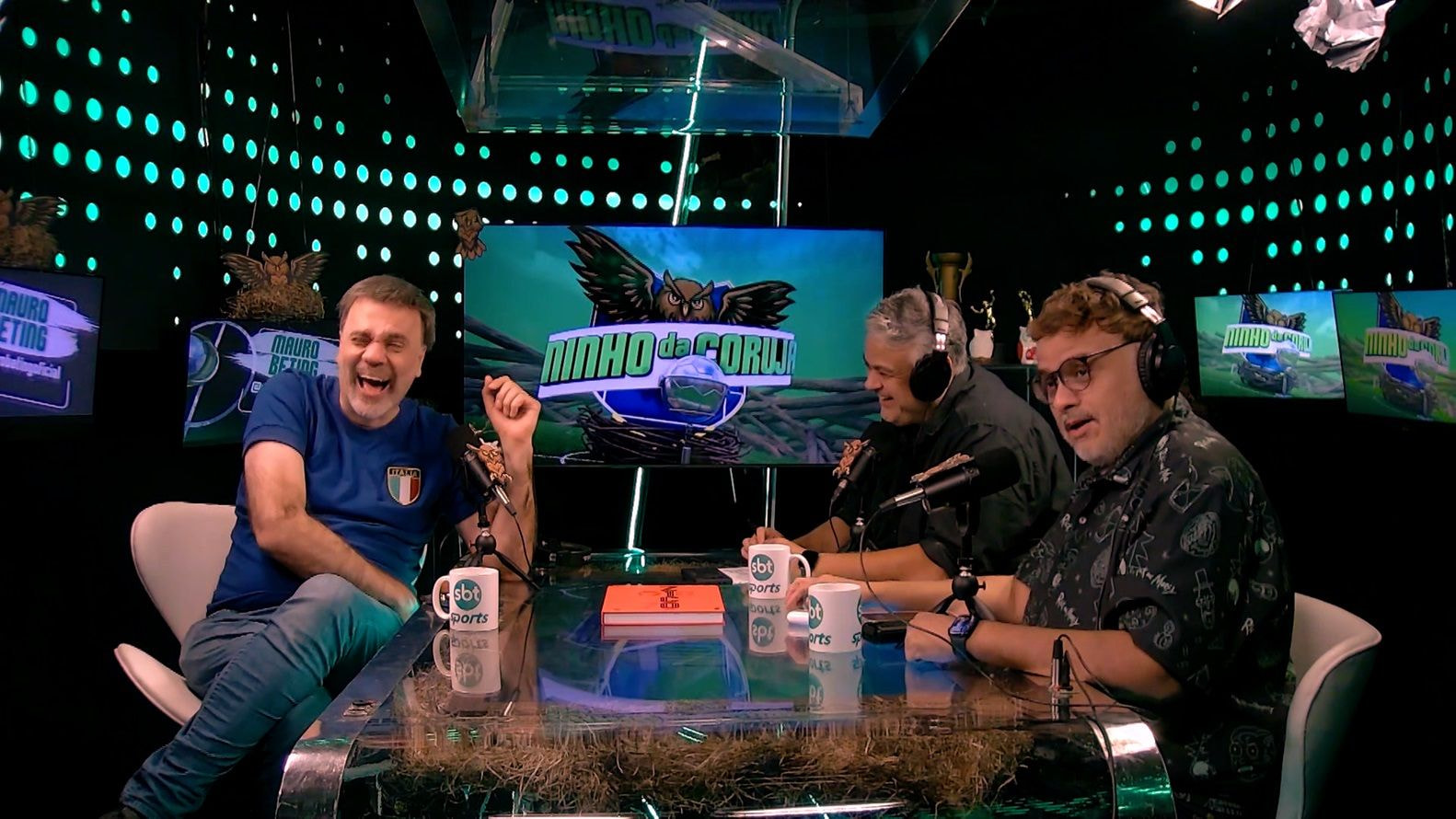 Imagem da noticia Ninho da Coruja recebe Mauro Beting e relembra momentos marcantes do esporte e da vida pessoal