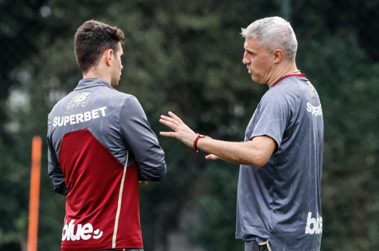 Imagem da noticia Crespo pede paciência na recuperação de Oscar: “Aqui não tem super-heróis”