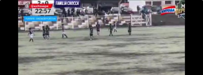 Imagem da noticia Jogador de futebol morre atingido por raio no Peru; imagens fortes