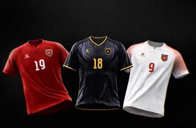 Jordânia lança seus uniformes para a Copa do Mundo Jordânia lança seus uniformes para a Copa do Mundo
