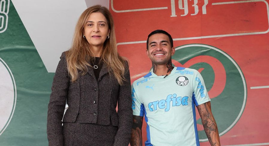 Imagem da noticia Dudu volta a atacar Leila Pereira, presidente do Palmeiras: "Falsa"