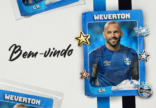 Grêmio anuncia a contratação do goleiro Weverton Grêmio anuncia a contratação do goleiro Weverton