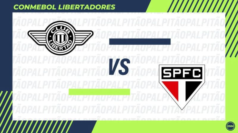 Imagem da noticia Libertad x São Paulo: prováveis escalações, onde assistir e horário
