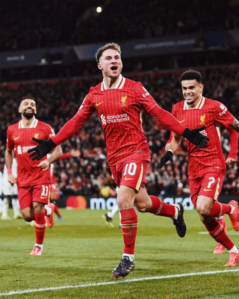 Imagem da noticia Liverpool vence Real Madrid e lidera a Champions League