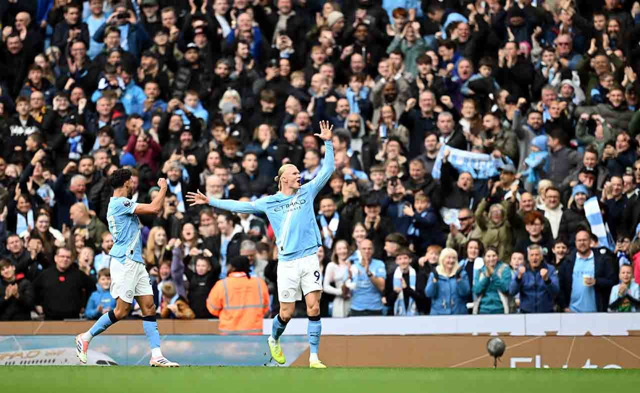Imagem da noticia Haaland decide e Manchester City vence o Everton no Etihad