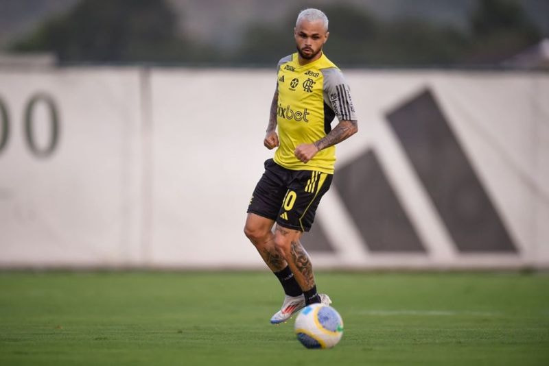Imagem da noticia Michael retorna aos treinos e pode reforçar o Flamengo