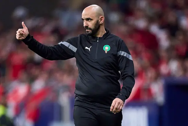 Técnico do Marrocos exalta Brasil e comenta desafio na Copa do Mundo Técnico do Marrocos exalta Brasil e comenta desafio na Copa do Mundo