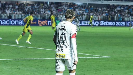 Imagem da noticia CBF divulga áudio do VAR de pênalti cometido por Neymar em Santos x Mirassol