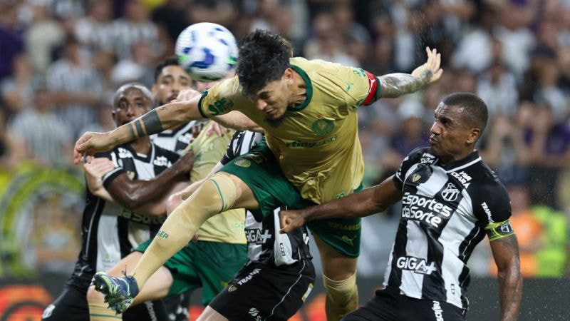 Imagem da noticia Palmeiras ganha vantagem na Copa do Brasil e derruba invencibilidade do Ceará
