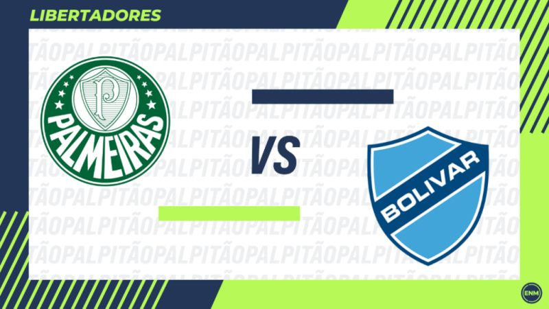 Imagem da noticia Palmeiras x Bolivar: onde assistir ao vivo, prováveis escalações e horário