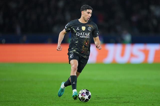 Hakimi sofre lesão na coxa e desfalca o PSG contra o Bayern Hakimi sofre lesão na coxa e desfalca o PSG contra o Bayern