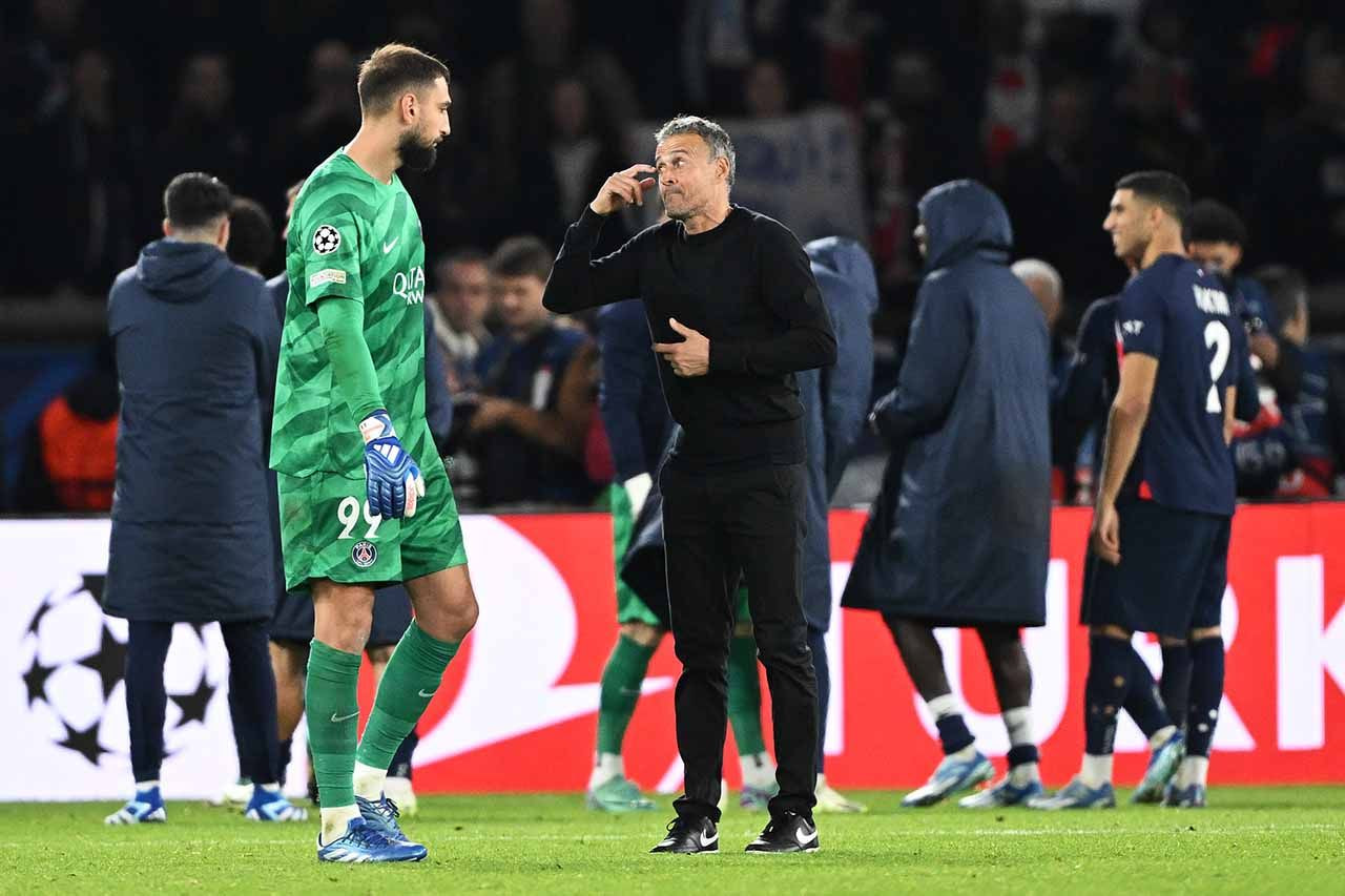 Imagem da noticia "Luis Enrique foi direto comigo", diz Donnarumma, sobre saída do PSG