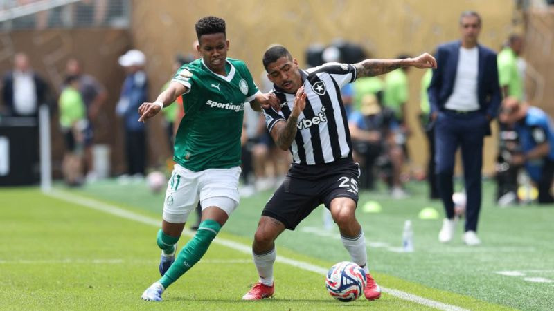 Imagem da noticia Palmeiras bate Botafogo e avança para as quartas do Mundial