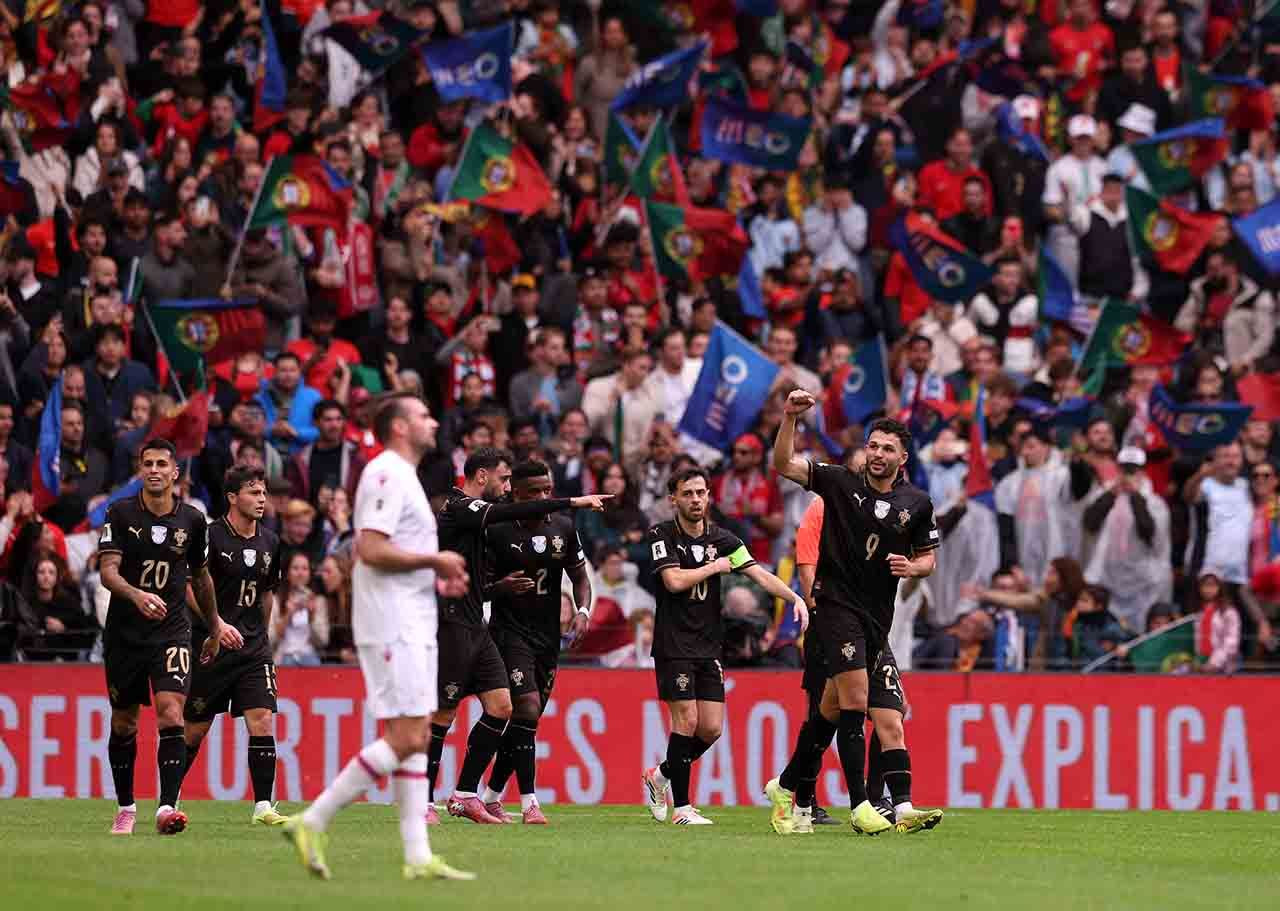 Imagem da noticia Portugal massacra a Armênia por 9 a 1 e garante vaga na Copa do Mundo
