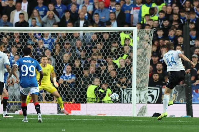 Brugge vence Rangers e sai na frente por vaga na fase de liga da Champions