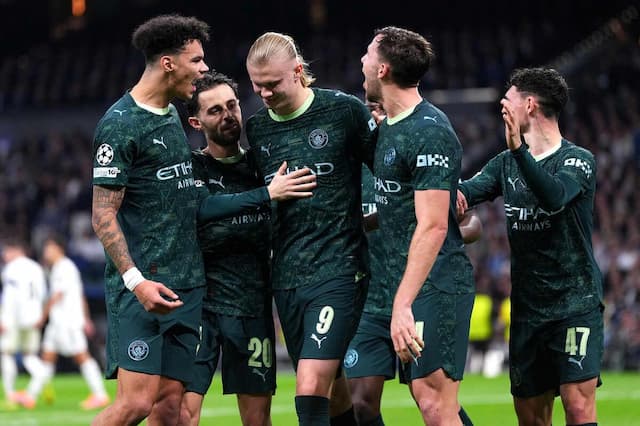 City vence Real Madrid de virada no Bernabéu pela Champions City vence Real Madrid de virada no Bernabéu pela Champions