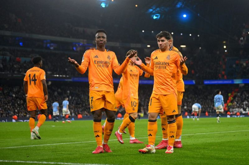 Imagem da noticia Real Madrid vira no fim e sai na frente contra o Manchester City nos playoffs