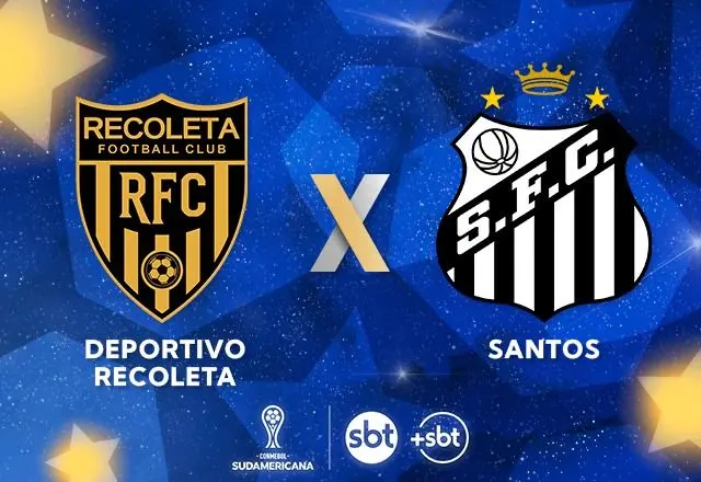 SBT transmite Recoleta x Santos na Sul-Americana SBT transmite Recoleta x Santos na Sul-Americana