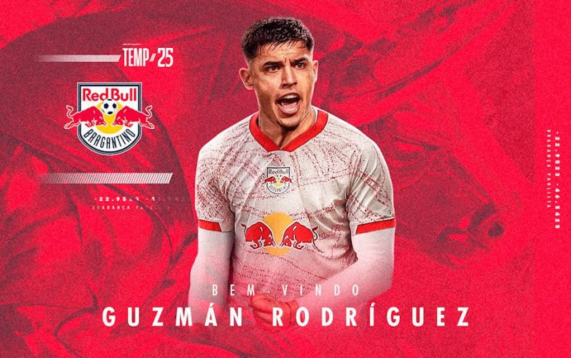 Imagem da noticia Red Bull Bragantino anuncia a contratação de Guzmán Rodríguez