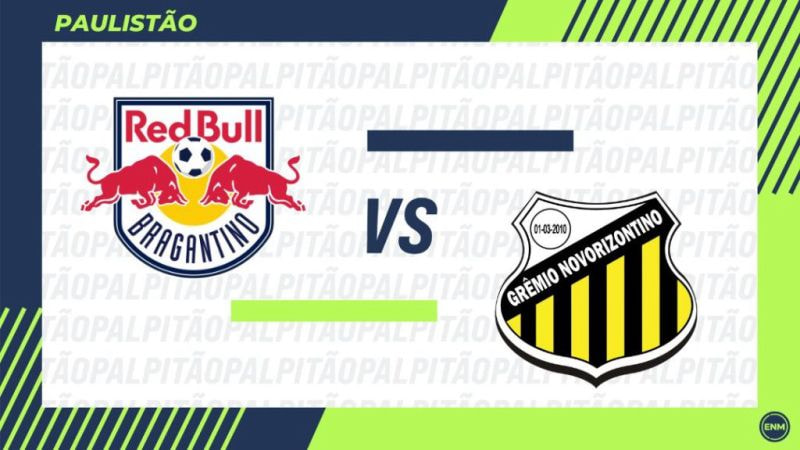Imagem da noticia Red Bull Bragantino x Novorizontino: Escalações, desfalques, retrospecto, onde assistir, arbitragem e palpites