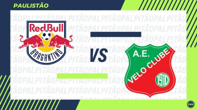 Imagem da noticia Red Bull Bragantino x Velo Clube: escalações, desfalques, retrospecto, onde assistir, arbitragem e palpites