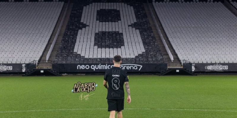 Imagem da noticia Rodrigo Garro é oficializado como novo camisa 8 do Corinthians