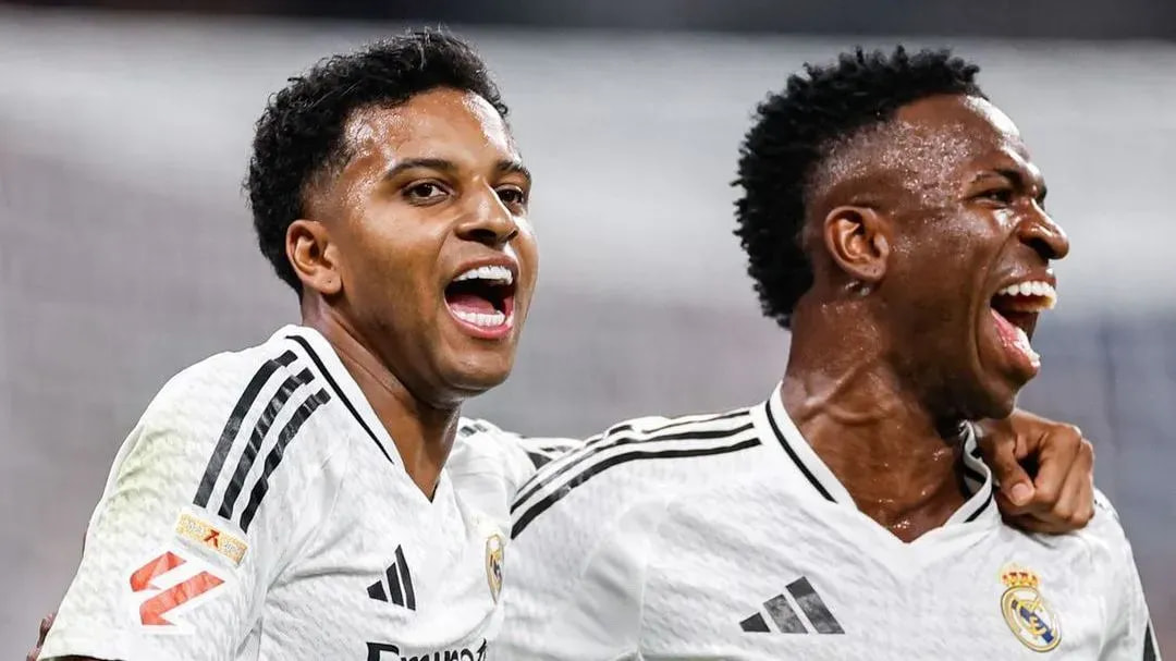 Imagem da noticia Real Madrid está preocupado com Vini Jr. e quer saída de Rodrygo, diz jornal
