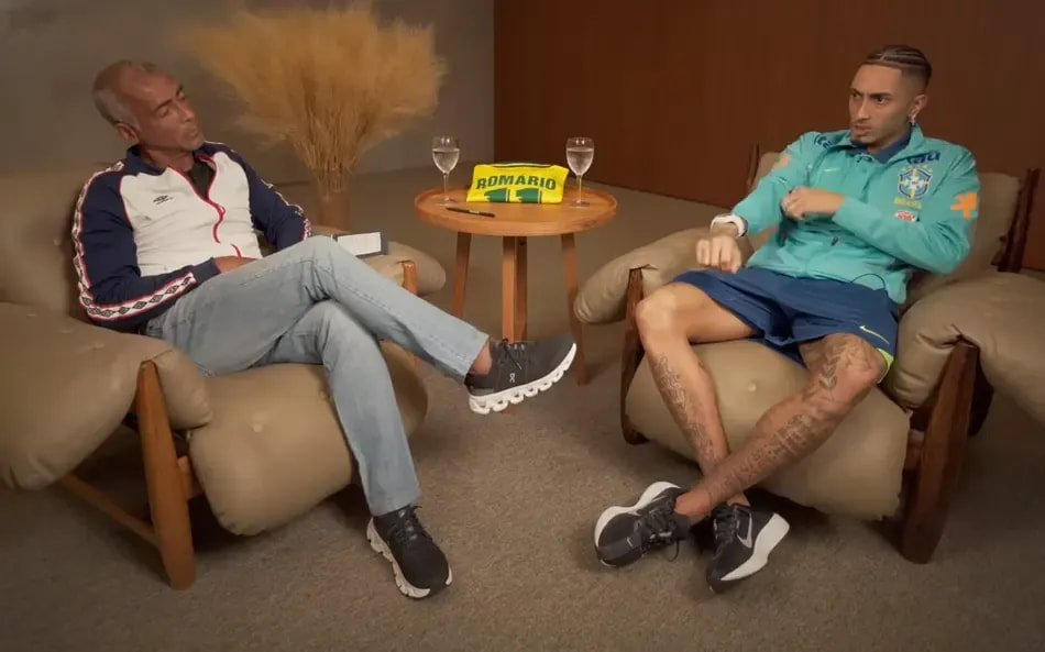 Imagem da noticia "Porrada neles. No campo e fora se tiver que ser", diz Raphinha antes de Brasil x Argentina