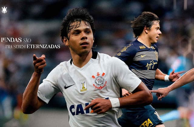 Corinthians se despede de Ángel Romero Corinthians se despede de Ángel Romero