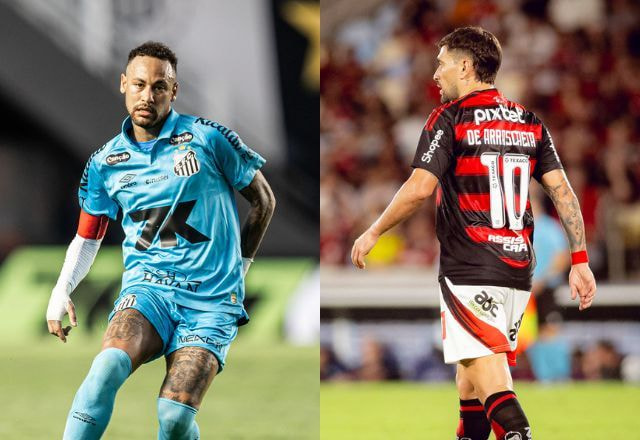 Imagem da noticia Santos x Flamengo: prováveis escalações, onde assistir ao vivo e horário