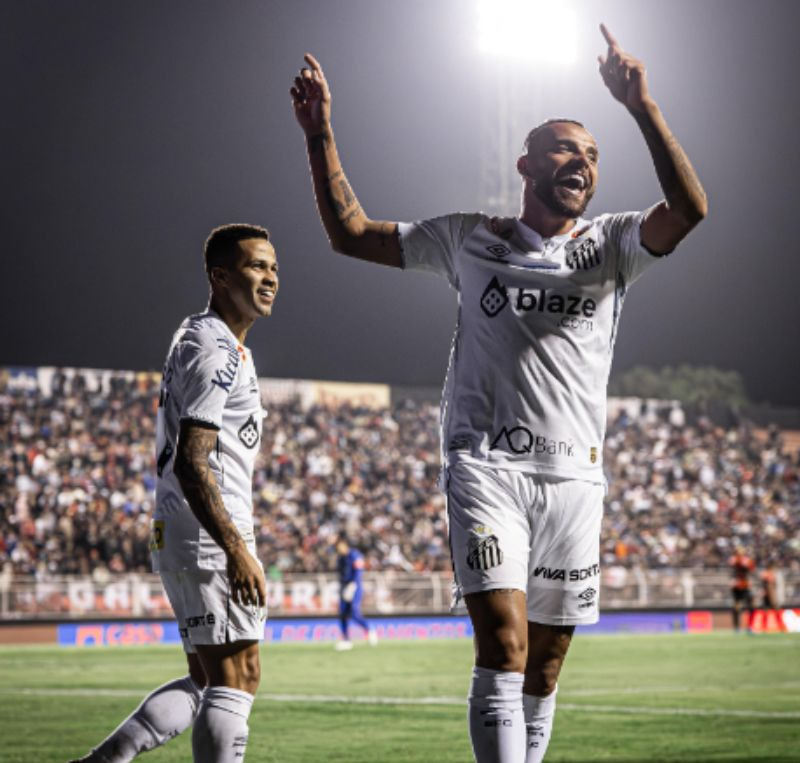 Imagem da noticia Santos vence Mirassol em estreia no Paulistão com Brazão e Guilherme decisivos