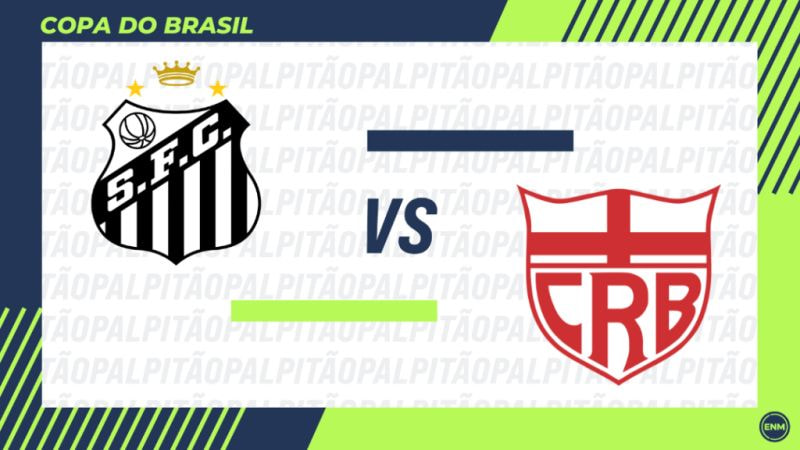 Imagem da noticia Santos x CRB: prováveis escalações, onde assistir ao vivo e horário