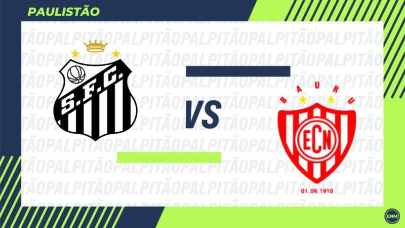 Imagem da noticia Santos x Noroeste: onde assistir, prováveis escalações e arbitragem