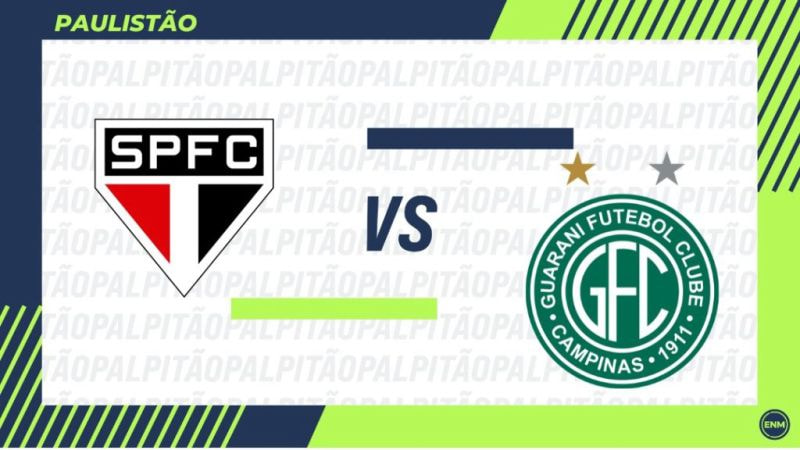 Imagem da noticia São Paulo x Guarani: prováveis escalações, onde assistir e arbitragem