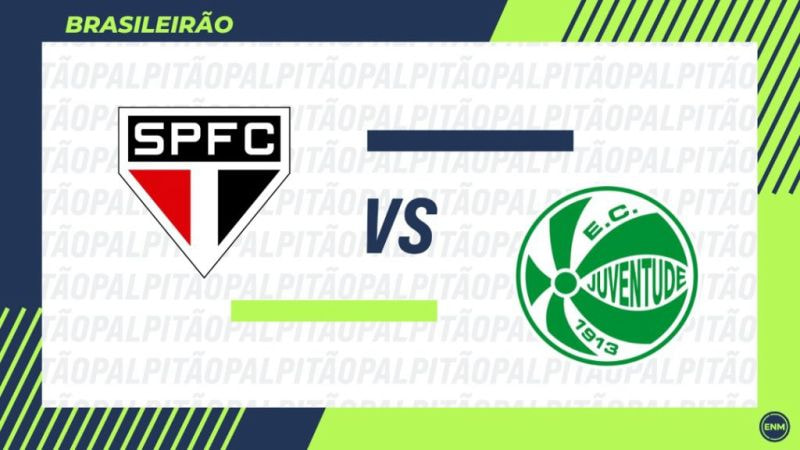 Imagem da noticia São Paulo x Juventude: prováveis escalações, arbitragem e retrospecto