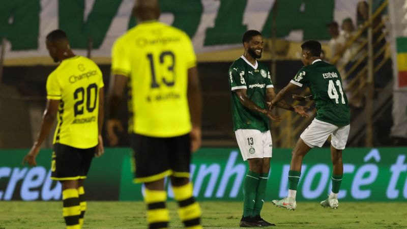 Imagem da noticia Palmeiras bate São Bernardo com autoridade e avança à semifinal do Paulistão