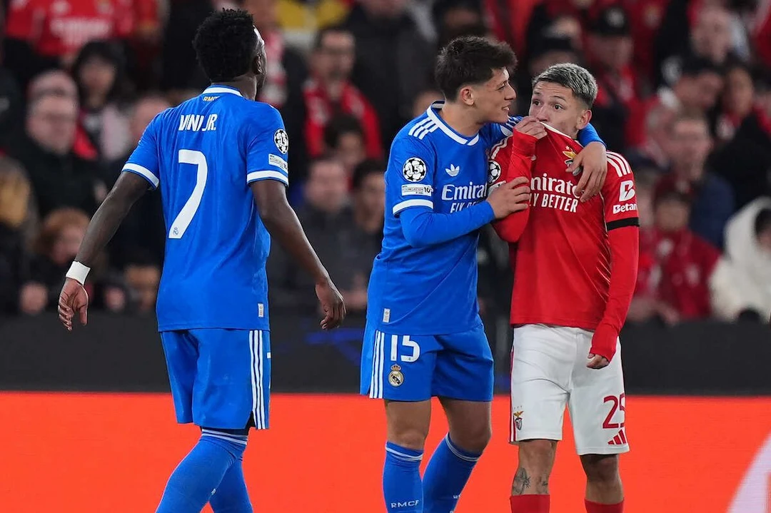 Real Madrid envia à Uefa provas de racismo contra Vini Jr.