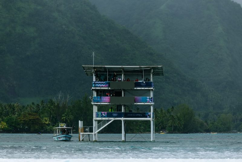 Imagem da noticia Surfe volta à agenda olímpica após período sem ondas em Teahupoo
