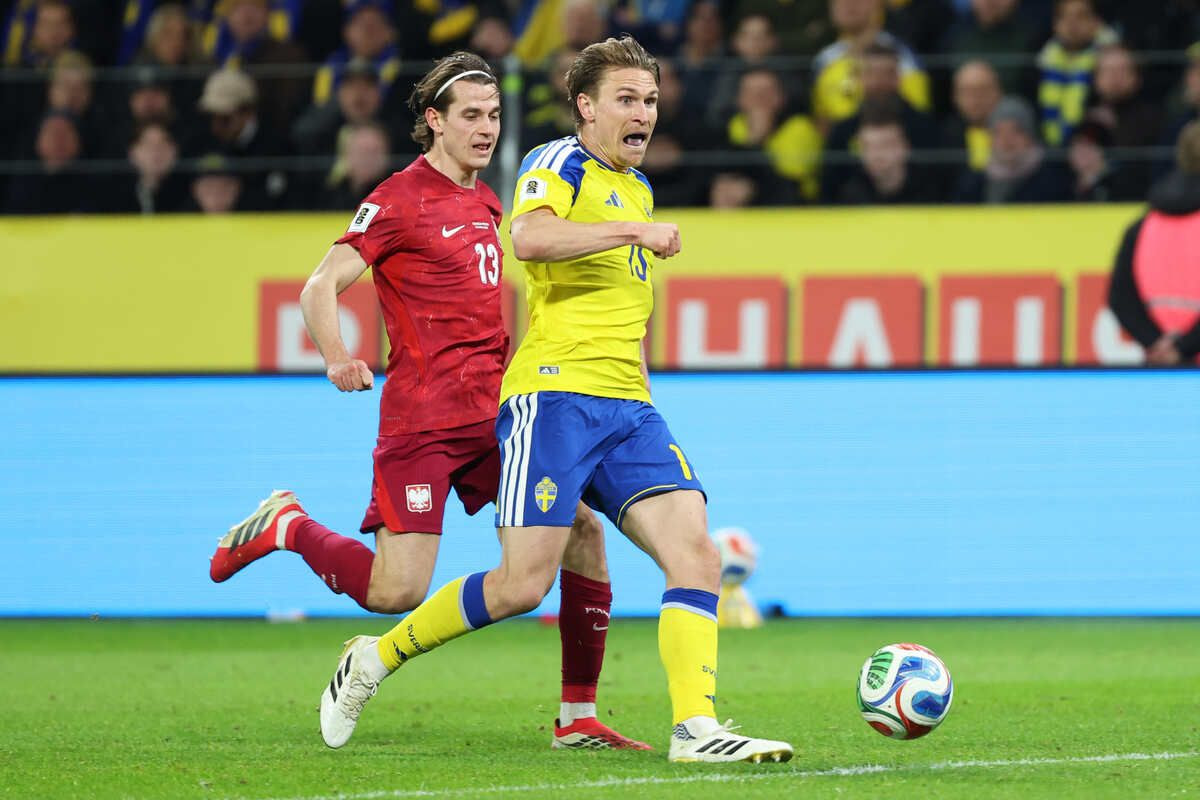 Imagem da noticia Suécia vence Polônia e garante vaga na Copa do Mundo de 2026