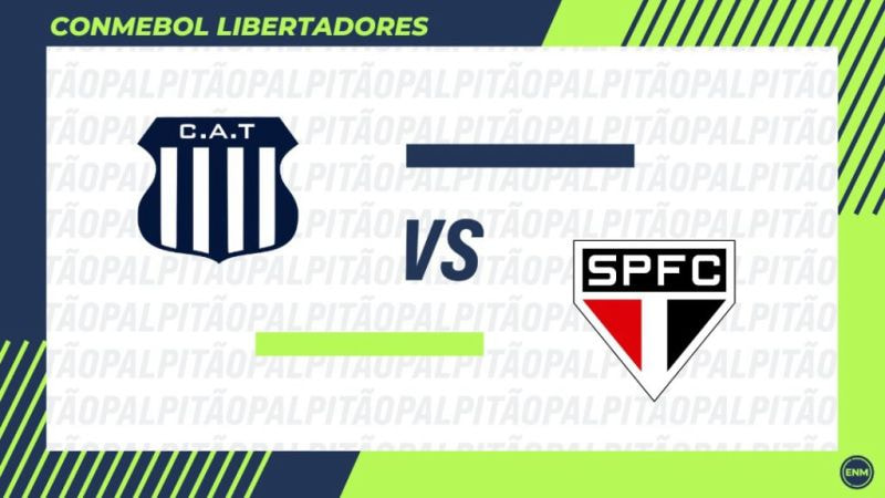 Imagem da noticia Talleres x São Paulo: prováveis escalações, desfalques e onde assistir