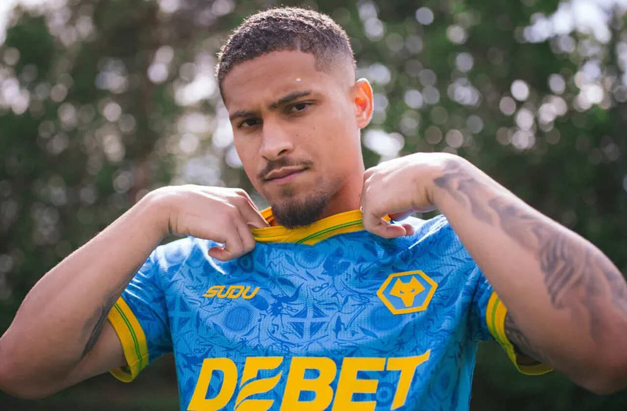 Imagem da noticia Wolverhampton lança novo terceiro uniforme com homenagem ao Brasil