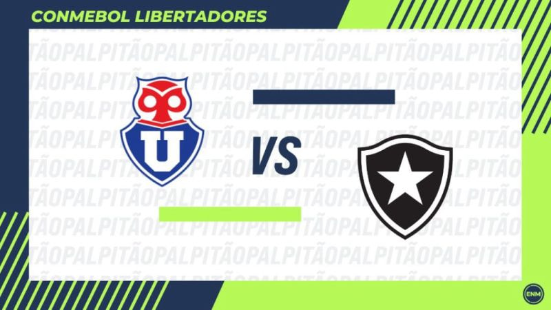 Imagem da noticia Universidad do Chile x Botafogo: prováveis escalações, arbitragem onde assistir