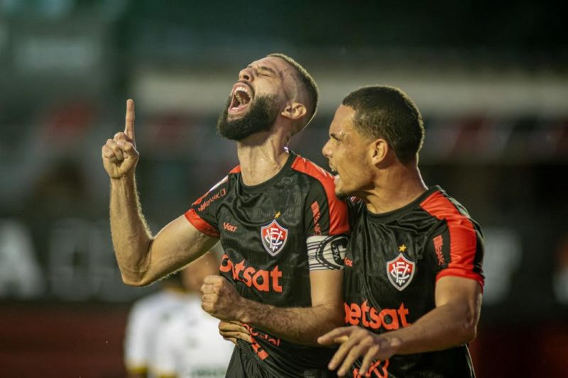 Imagem da noticia Vitória vence o Cuiabá no Barradão e deixa o Z4 do Brasileirão