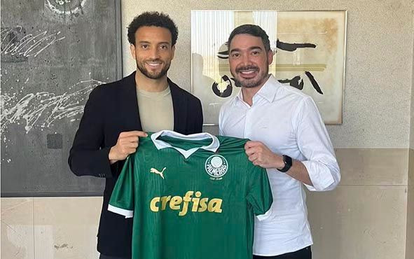 Imagem da noticia Diretor da Lazio revela acerto de Felipe Anderson com Palmeiras: "Perdeu dinheiro"